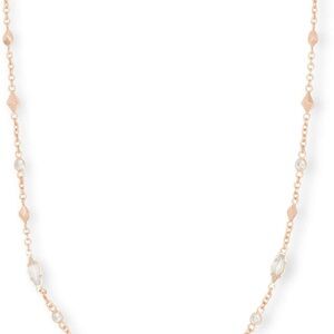 Kendra Scott Rose Gold Debra Necklace